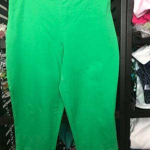 Issac Mizrahi 24-7 Stretch crop pants, like new